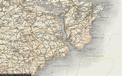 Historic Ordnance Survey Map of Dartmouth, 1899