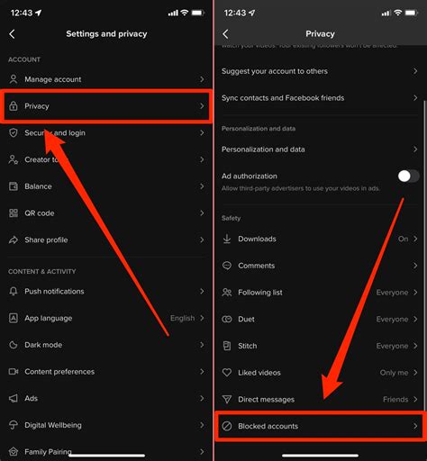 How To See Your Blocked List On Tiktok