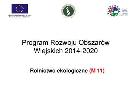 Program Rozwoju Obszar W Wiejskich Ppt Pobierz