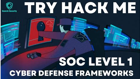 Cyber Defense Frameworks Try Hack Me Soc Level Walkthrough