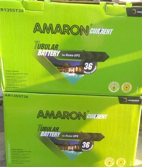 Amaron Aam Cr Crst Ah Tubular Battery At Rs Amaron Tubular