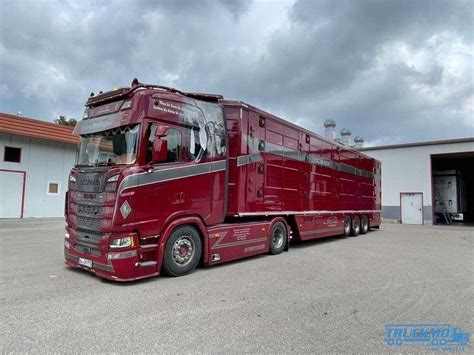 Imc Joachim Nisch Scania S New Gen X Lebendviehauflieger Achs