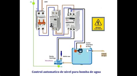 Diagrama Electrico De Control De Nivel De Agua Instalaciones