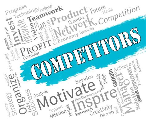 competitors words represents adversary adversaries  opponent