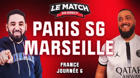 Paris SG OM Le Match en direct avec Momo Henni et L Immigré