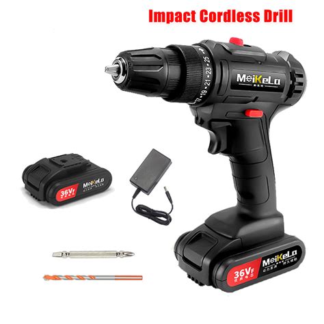 Baterai Mesin Bor Cordless Elektrik Drill Bor Listrik Bor Tanpa Kabel