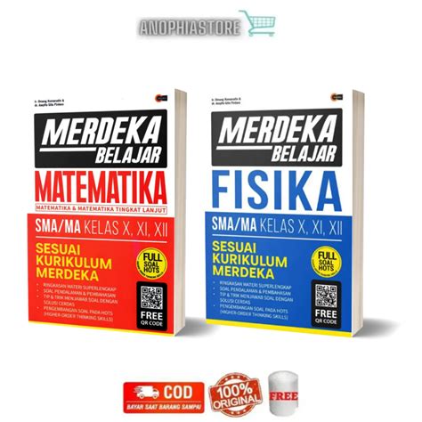 Jual Merdeka Belajar Matematika Fisika SMA MA Kelas X XI XII Shopee