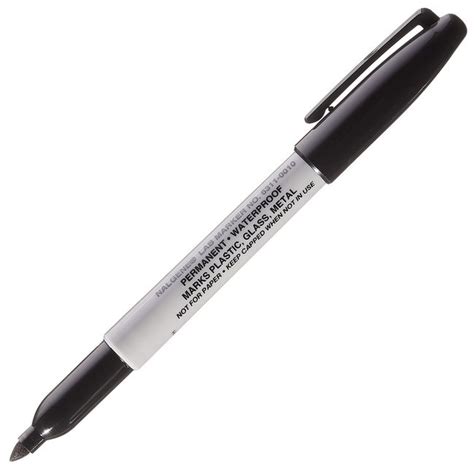 Thermo Scientific™ Nalgene™ Black Ink Lab Markers Broad Line Thermo