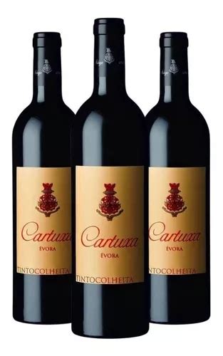 Vinho Cartuxa Colheita Tinto 750ml Português Kit C 03 Un Frete grátis