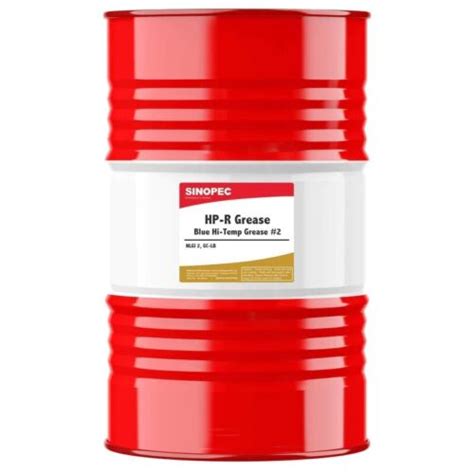 Sinopec Blue Ep High Temp Grease Nlgi Gallon Drum Ebay