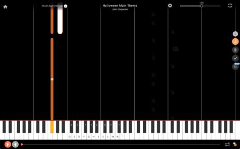 Halloween Main Theme Piano Tutorial With Letter Notes La Touche Musicale