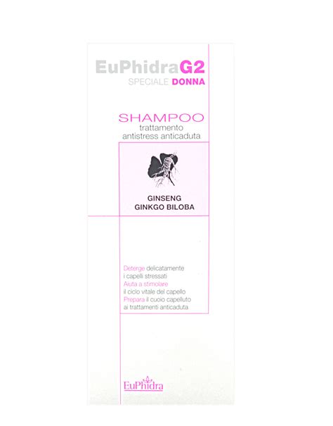 EuPhidra G2 Speciale Donna Shampoo Trattamento Antistress Anticaduta