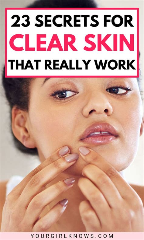 23 CLEAR SKIN TIPS THAT ACTUALLY WORK HOW TO GET CLEAR SKIN