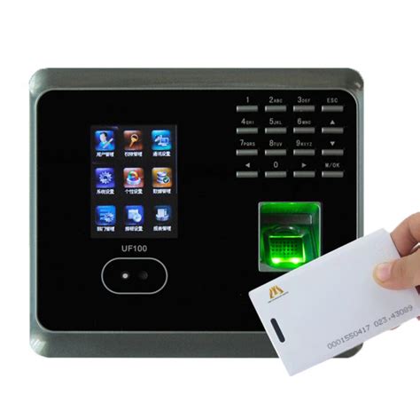 Zkteco Uf100plus Wifi Biometric Fingerprint Face Recognition Time