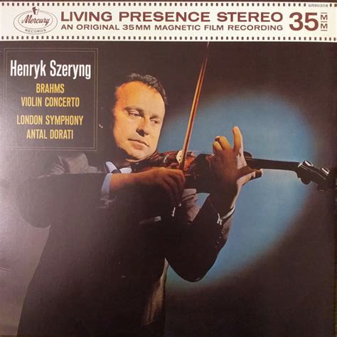 Henryk Szeryng Brahms London Symphony Antal Dorati Violin Concerto 2016 180g Vinyl