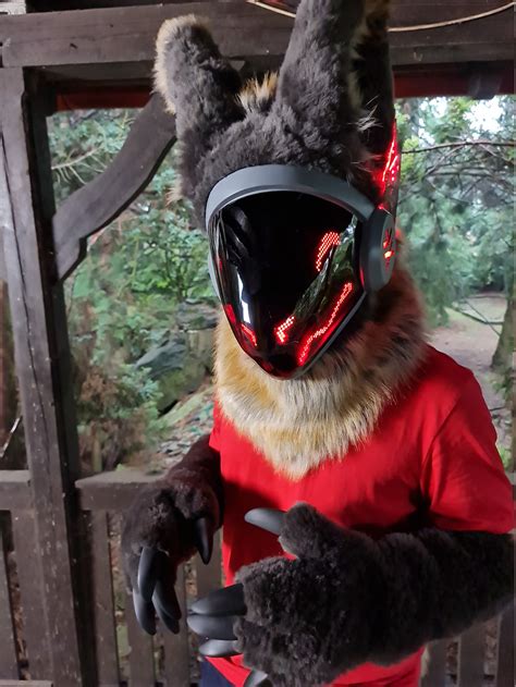 Protogen Partial Read Description Custom Protogen Fursuit Etsy