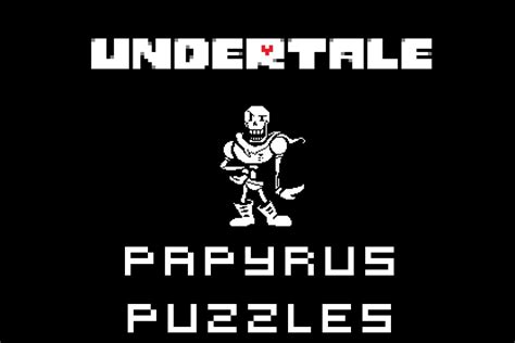 Undertale Ep Papyrus Puzzles Youtube