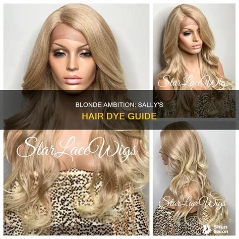 Blonde Ambition Sally S Hair Dye Guide ShunSalon