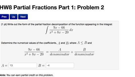 Solved Write Out The Form Of The Partial Fraction Chegg