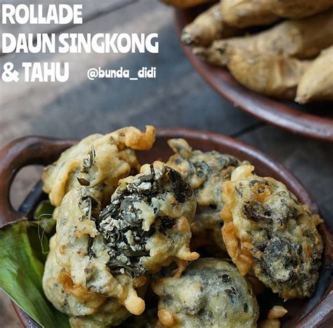 Rollade Daun Singkong Kokibu Aneka Resep Masakan Nusantara