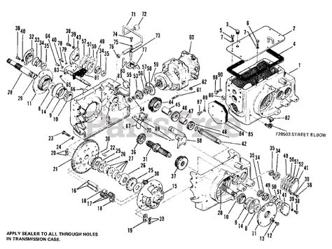 Simplicity 4040 990705 Simplicity Power Max Garden Tractor 165hp Transmission Parts Lookup