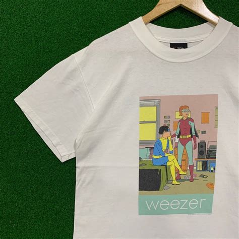 Vintage Weezer Mens Fashion Activewear On Carousell