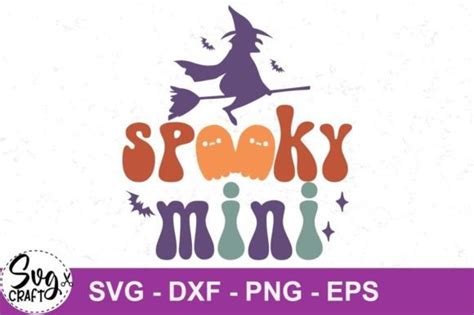 Spooky Mini Svg Cut File Graphic By Svgcraft Creative Fabrica