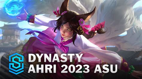 Dynasty Ahri Skin Spotlight League Of Legends Youtube