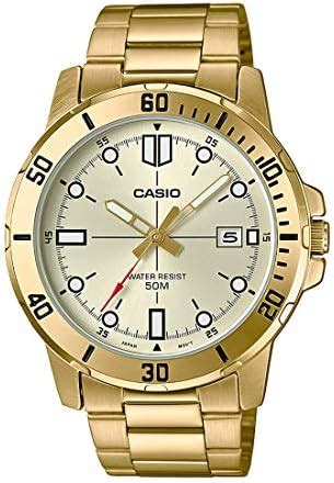 Casio Enticer Analog Gold Dial Men S Watch MTP VD01G 9EVUDF A1368