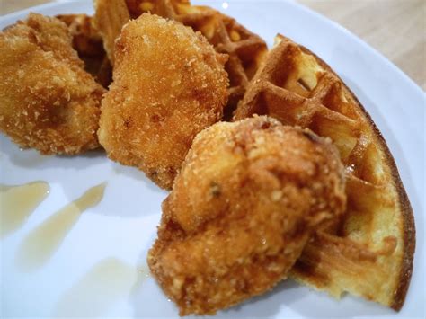 Chicken and waffles