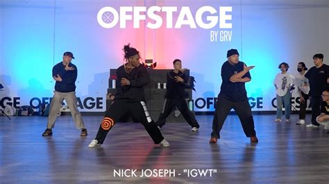 Nick Joseph Choreography To Igwt” By Jon Keith And Kb At Offstage Dance