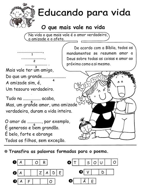 Atividades De Ensino Religioso Ano Braincp