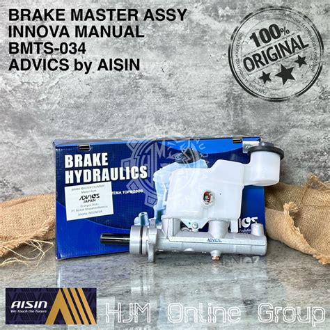 Jual Brake Master Bm Assy Master Rem Atas Innova Manual Advics By