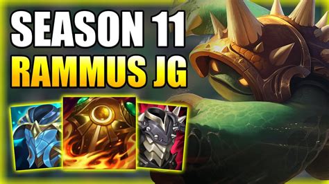 HOW TO PLAY RAMMUS JUNGLE HARD CARRY Season 11 Rammus Jungle