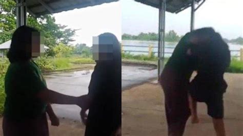 Dipicu Dendam Lama Dua Gadis Remaja Terlibat Perkelahian Di Belitung