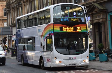 First Glasgow Volvo B Tl Route Nhs First Glasgow Flickr