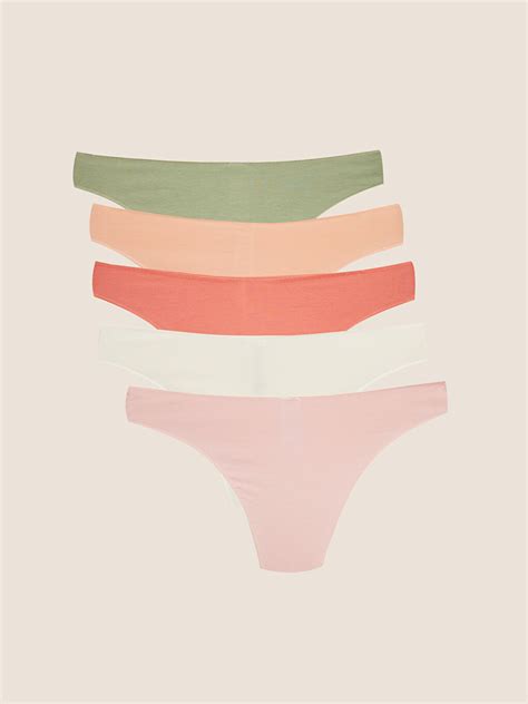 LCW DREAM Plain Bikini Knickers Pack S DM Z H K LC Waikiki