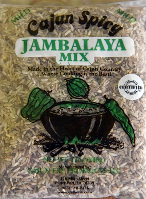 Jambalaya Mix - Cajun Fry Products