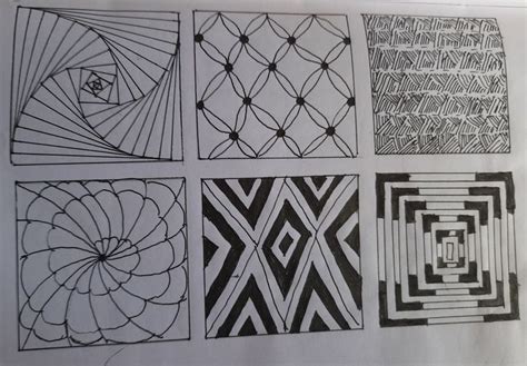 Zentangle Patterns1 Zentangle Optical Illusions Illusions