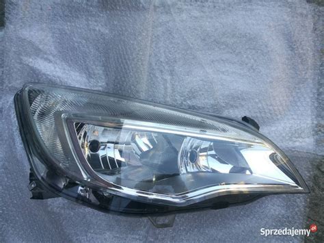 Opel Astra J Reflektor Lampa Prawy Prz D Warszawa Sprzedajemy Pl