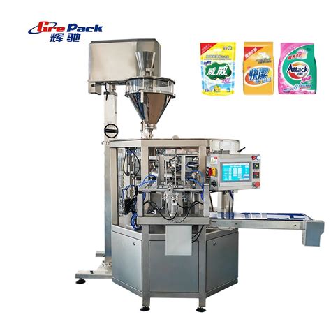 Automatic Detergent Powder Doypack Pouch Filling Packing Machine