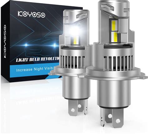 Koyoso H Led Lampadine Lm Led Lampada Per V Auto K