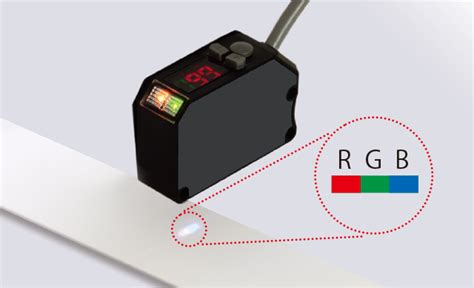 Photoelectric Sensors Color Mark Sensor Digital Colormark Detection Type Dm Series