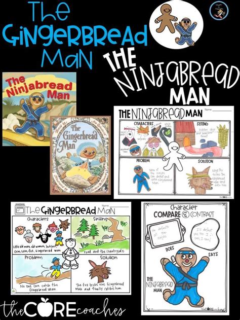 Gingerbread Man Ninjabread Man Read Aloud Reading Comprehension