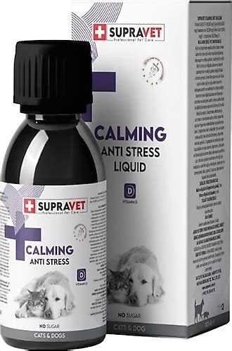 Supravet Calming Anti Stress 100 ml Kedi Köpek Sıvı Sakinleştirici