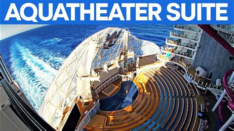 Wonder Of The Seas Aquatheater Suite 1 Bedroom Cabin Tour 12734 Youtube