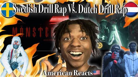 American Reacts To Swedish Drill Rap Vs Dutch Drill Rap Ft Ragnatela