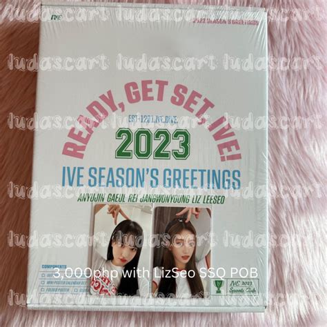 Sealed Ive Season S Greetings Ready Get Set Ive Liz And Leeseo