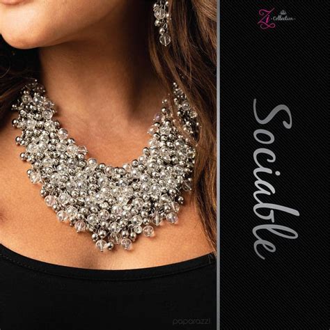 Paparazzi Sociable 2020 Zi Collection Necklace Carasshop