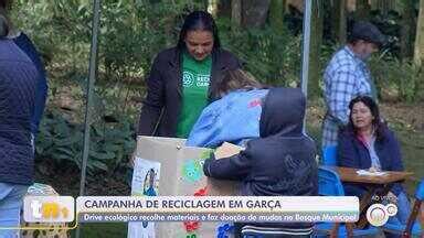 TEM Notícias 1ª Edição Bauru Marília Garça promove Drive Thru